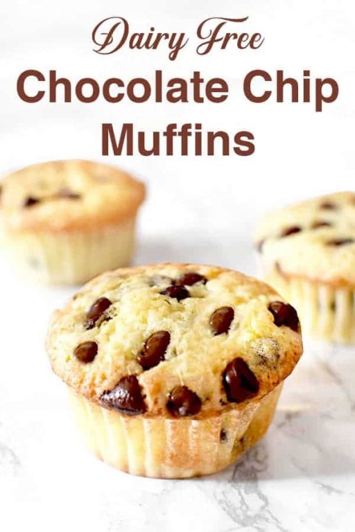 Dairy Free Chocolate Chip Muffins - The Taste of Kosher