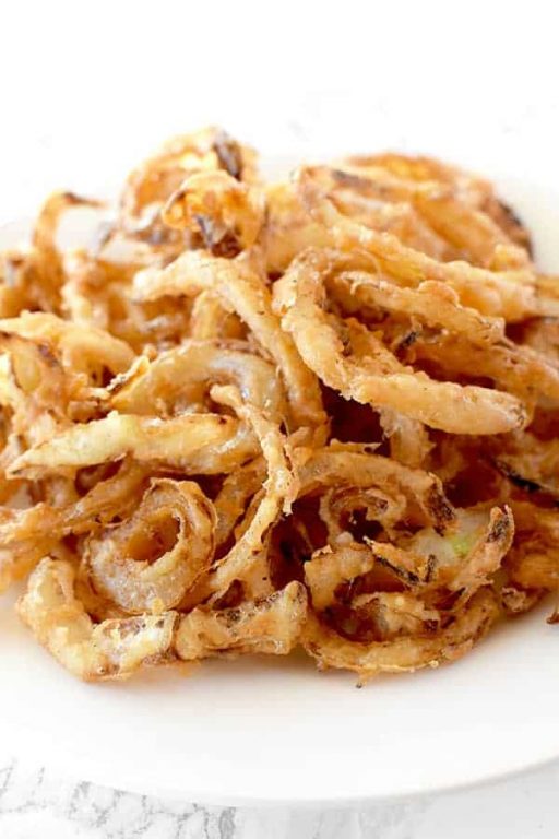 Onion Strings Without Buttermilk - The Taste Of Kosher